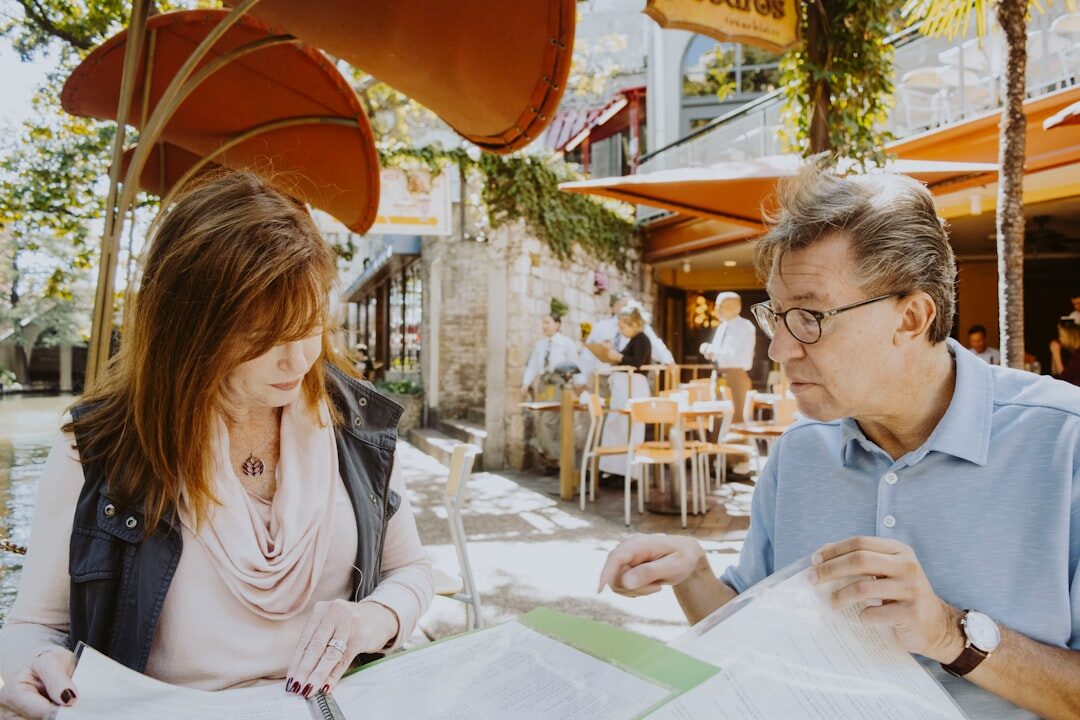 senior couple planning retirement budget